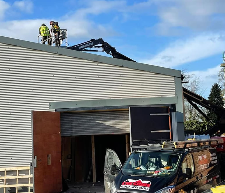 Industrial Roofing Cheshire Roof Repairs