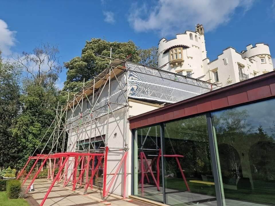 Scaffolding Cheshire Roof Repairs